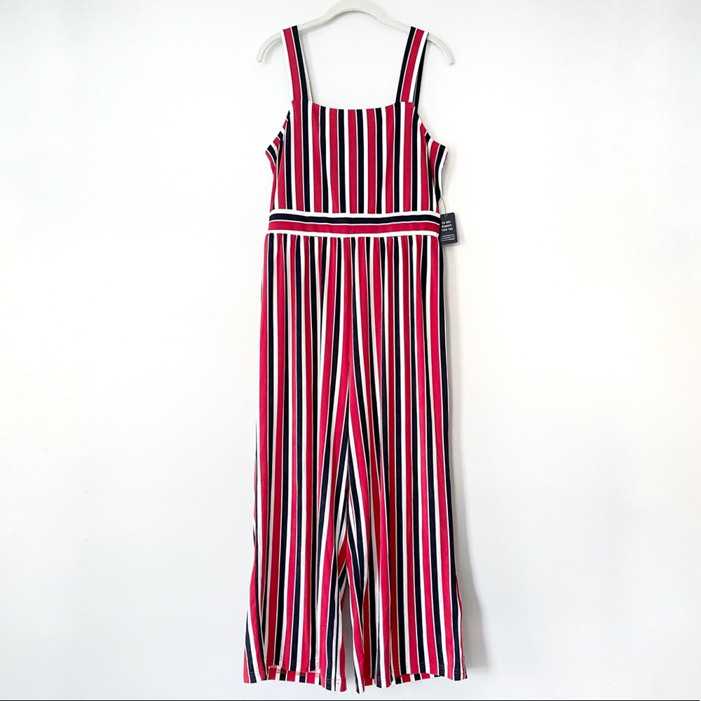 NWT Express striped jump suit